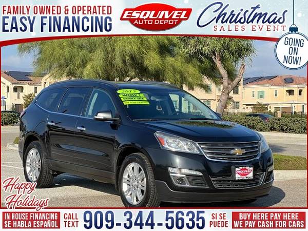 Photo 2015 Chevrolet Chevy Traverse LT 4dr SUV w1LT (- $995.00 Down o.a.c. Buy Here - Pay Here)