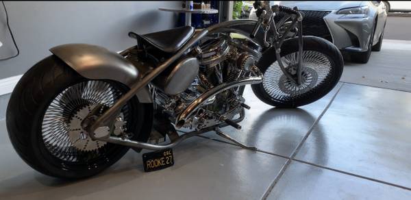 Photo 2015 Rooke Customs motorcycle chopper $23,500