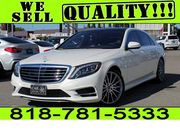 Photo 2016 Mercedes-Benz S-Class 4dr Sdn S 550 RWD $0-$500 DOWN. BAD CREDIT NO (2016 Mercedes-Benz S-Class 4dr Sdn S 550 RWD)