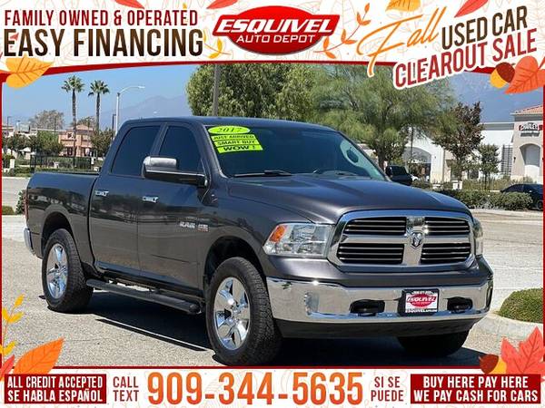 Photo 2017 RAM Ram Pickup 1500 Big Horn 4x4 4dr Crew Cab 5.5 ft. SB Pickup (- $995.00 Down o.a.c. Buy Here - Pay Here)