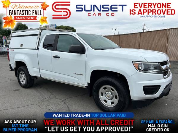 Photo 2018 Chevrolet Chevy COLORADO EXTENDED CAB WORK TRUCK PICKUP 2D 6 FT