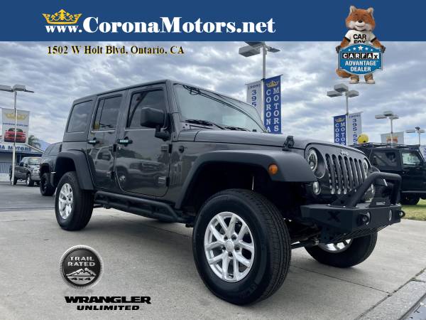 Photo 2018 Jeep Wrangler Unlimited Sport 4WD $23,985