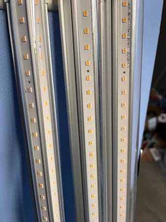 Photo 4 Foot Plant Grow Light L Strips - Sold In Sets Of 6 For $60 $60