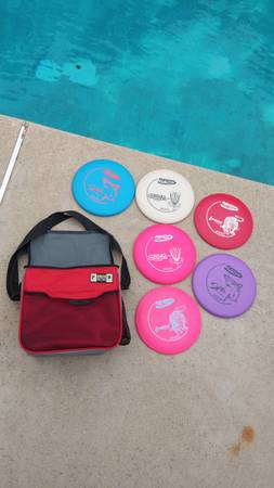 Photo 6 innova disc golf discs with carrying bag $30