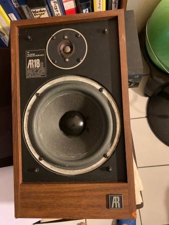 Photo AR 18s speaker (One speaker) $35