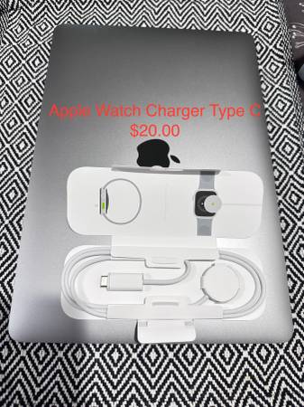 Photo Apple Watch Charger with Type C and Type USB $20
