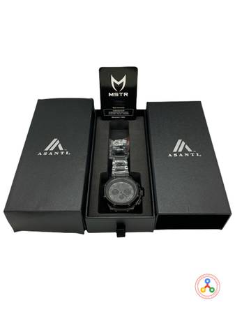 Photo Asanti Wheels Ambassador AM196AS Onyx Black Limited Edition Watch $275