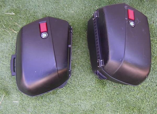 Photo BMW motorcycle side boxes saddlebag OEM R1100R R1100GS R1150R R1150GS $380