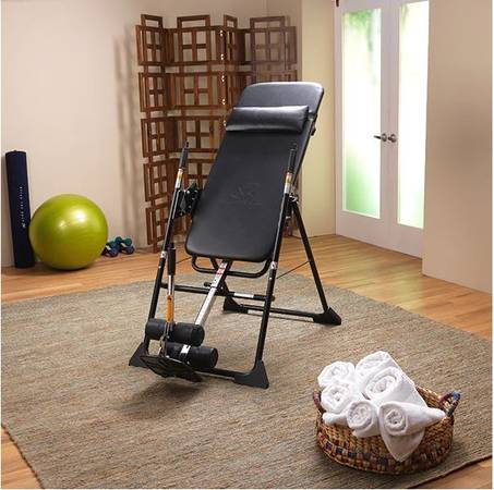 Photo Back-A-Traction Inversion Table. Retails 999. Yours 500 $500