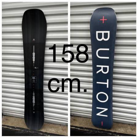 Photo Burton Custom X EST center channel CAMBER snowboard 158 $600