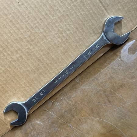 Photo (DR 2630) MAC TOOLS 1316 x 1516 OPEN END WRENCH $15