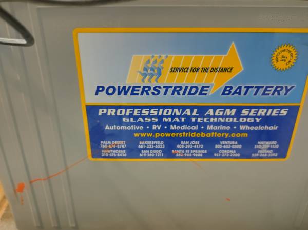 Photo Deep Cycle Battery Solar Package $250