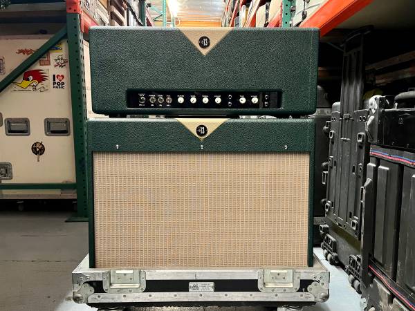 Photo Divided by 13 FTR-37 w matching 2x12, road cases, and foot switch $3,700