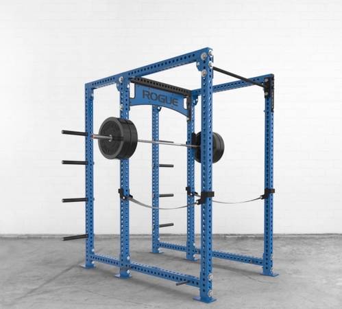Photo Dodger Blue Rogue Fitness Monster RM-6 Weightlifting Squat Rack $2,375