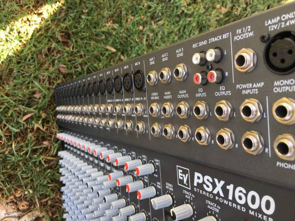 Photo EV PSX1600 Powered Mixer $1,550