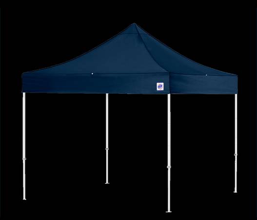 Photo EZ-UP CANOPY SHELTER POP UP TENT NEW COVER GRAY 10X10 SUN SHADE $199