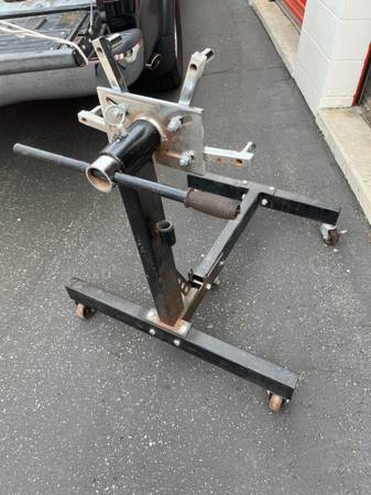 Photo Engine stand  manifold lift plate $130