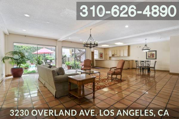 Executive in West Los Angeles  Billiards Room  Gated Access $2,178