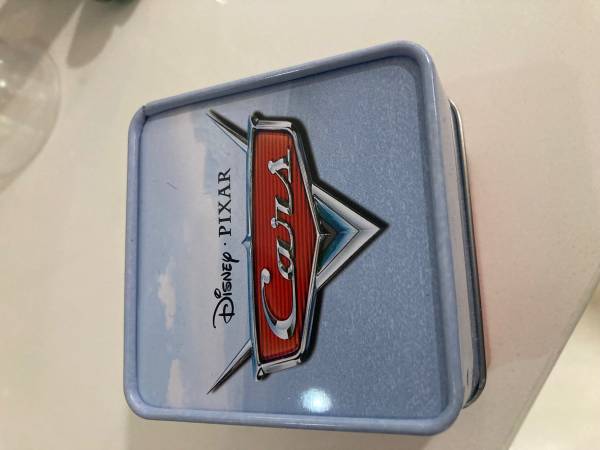 Photo FREE Disney Pixar Cars tin watch box