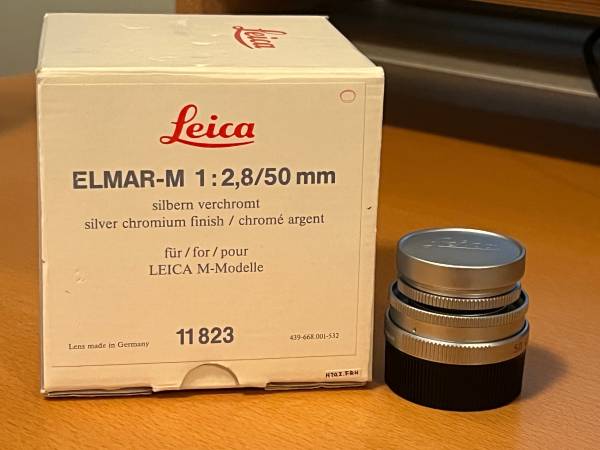 Photo FS Leica Elmar-m 50mm f2.8 $800
