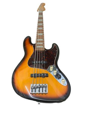 Photo Fender Sunburst Jazz Bass 5 String Guitar (Mexico) $475