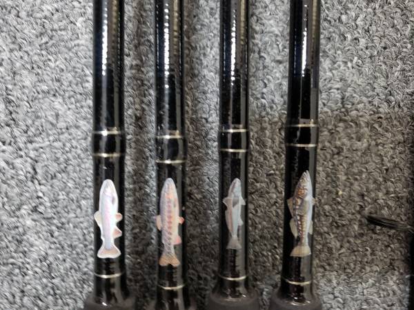 Photo Fishing Rods 9ft Custom Made $75