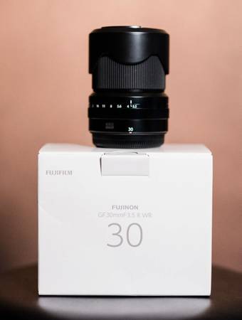Fuji GF 30mm F3.5 R WR lens $1,100