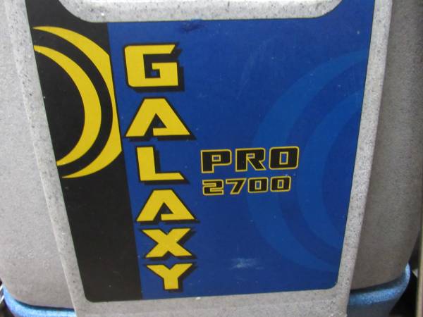 Photo GALAXY 2700 PRO carpet extractor cleaner $1,200
