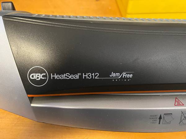 GBC HEATSEAL MODEL H312 JAM FREE GREAT CONITION $75 | Arts & Crafts for ...