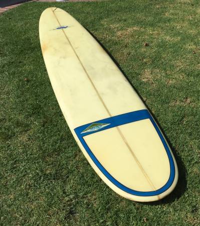 Photo Hobie 10 Peter Pan Slug Surfboard Wave Catching Longboard Machine $550