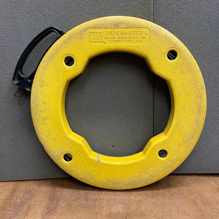 Photo Holub Tape master 100 FT 18 X .060 FISH TAPE Wire Cable Puller $30