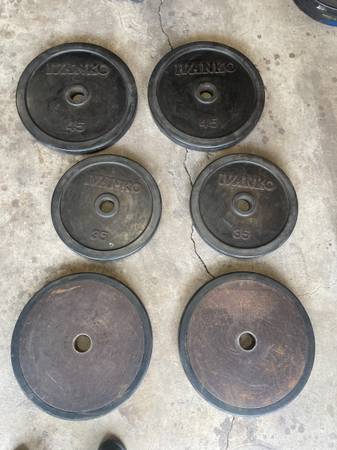 Photo Ivanko Rubber coated weights $220