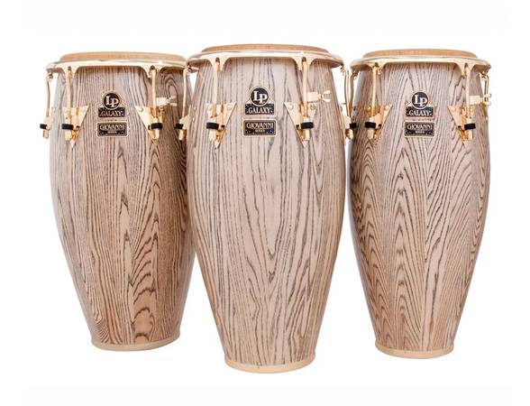 Photo LP Galaxy Giovanni Series Congas (with 3 cases) $1,800