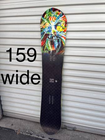 Photo Lib Tech Skate Banana snowboard 159 wide NICE $400