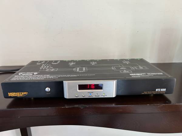 Photo Monster-Power HTS 1600 Home Theatre Reference PowerCenter $35