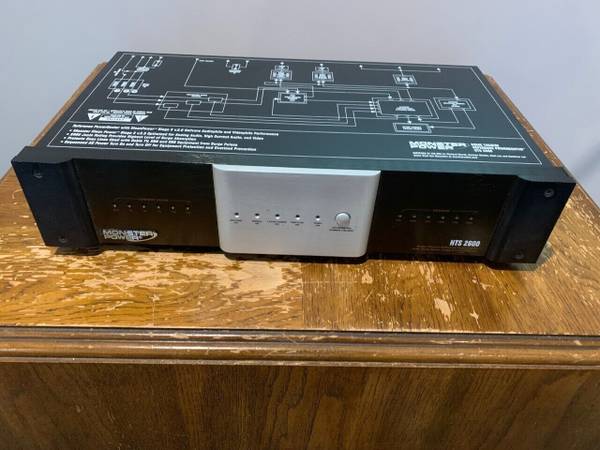 Photo Monster Power HTS 2600 Home Theater Reference PowerCenter Surge Protec $60