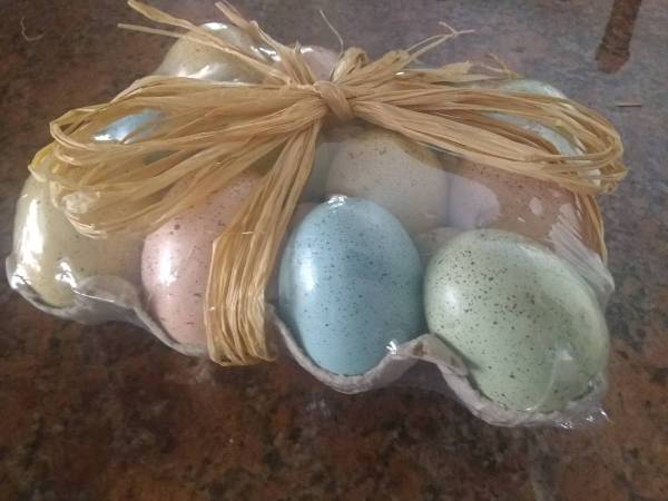 NEW DECORATIVE EGGS from Pier One $8