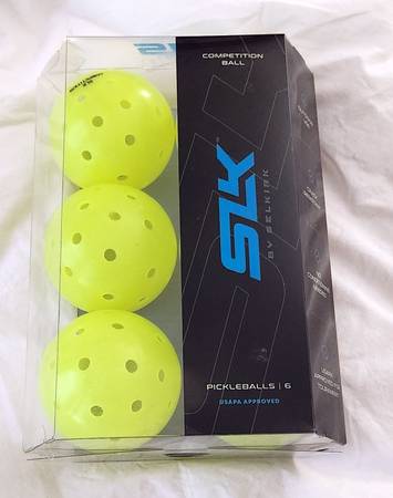 Photo NEW Selkirk SLK Competition Pickleball Balls (6) $25