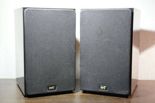 Photo NHT Super One Bookshelf Speakers (pair) Made In USA Great Working Cond $200