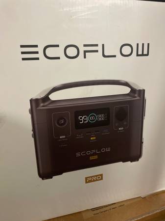 Photo New EcoFlow RIVER Pro Power Station EF4 Eco Flow Pro $400