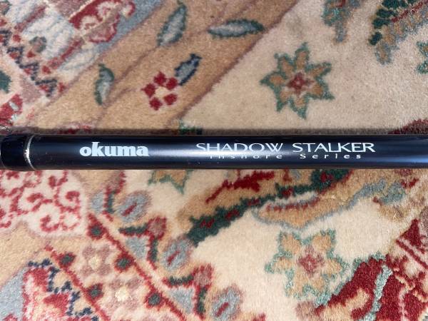 Okuma Shadow Stalker inshore 8 fishing rod $85