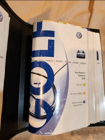 Photo Owners Manual 2003 VW Golf $8