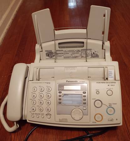 Photo Panasonic Compact Plain Paper Fax  Phone Machine KX-FHD331  Refill $65