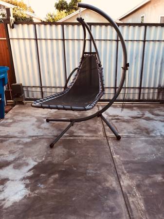 Photo Patio Chair Hammock Stand Outdoor Chair Swings for $75