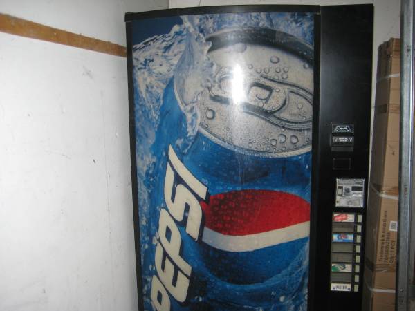 Photo Pepsi Vending Machine $750