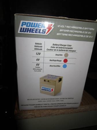 Photo Power Wheels Battery $45