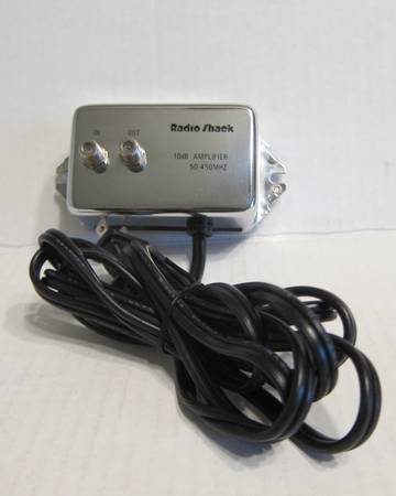Photo Radio Shack Signal Amplifier $10