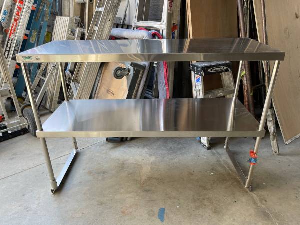 Photo Regency Stainless Steel Double Deck Overshelf 600DOS1848 $220