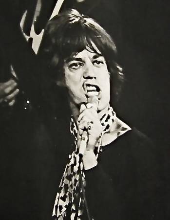 Photo Rolling Stones Mick Jagger Original Poster 1969 Rare - New $49