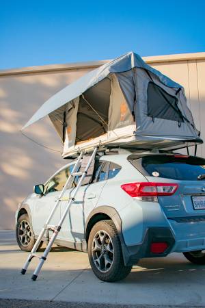 Photo Roof Top Tent with Ladder and Mattress (brand new in the box) $699
